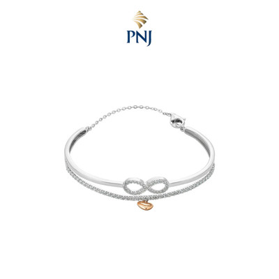 Vòng tay Bạc đính đá ECZ PNJSilver XMXMH000007