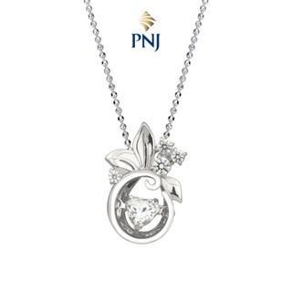 Mặt dây chuyền Bạc đính đá ECZ PNJSilver XMXMW060001