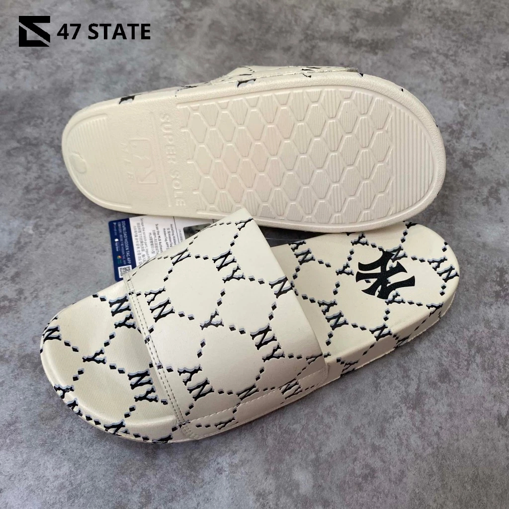 Dép MLB Quai Ngang Mound Dia - Hàng xịn Fullbox