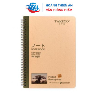 Sổ lò xo Takeyo A6-8582 160 trang