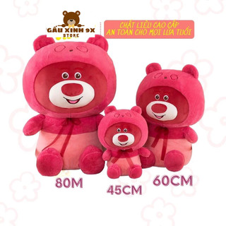 Gấu bông Lotso yếm, gấu bông Lotso đeo nơ