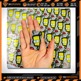Sticker simpsons | hình dán simpsons | dán biển số xe , phụ kiện , điện thoại , ipad , bình nước , laptop | stk-011