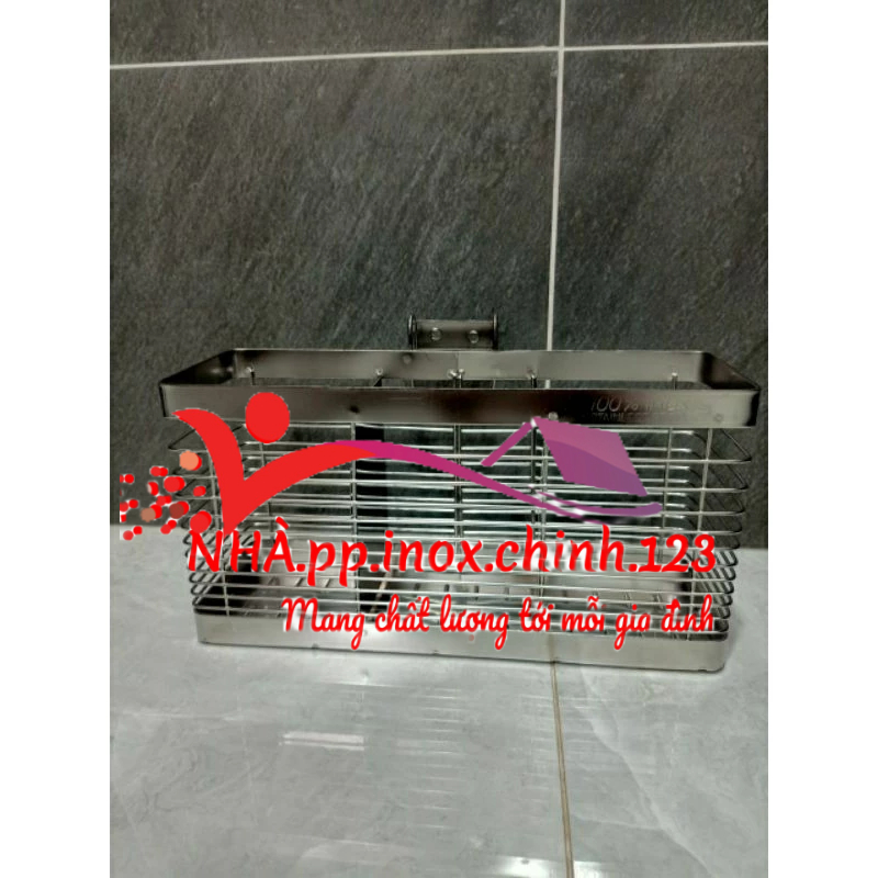 GIỎ ĐỰNG ĐŨA MUỖNG INOX.