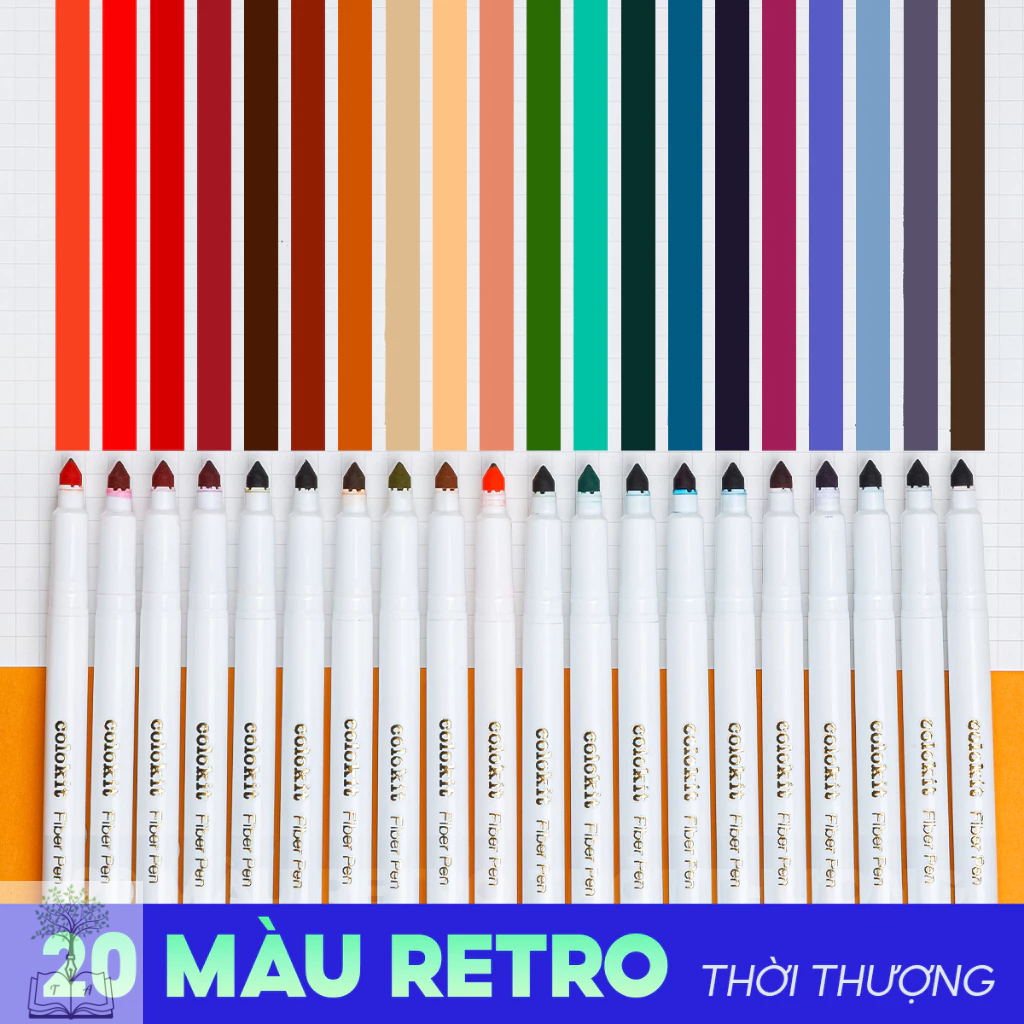 Bút Lông Fiber Pen Colokit 20/36 màu SWM-C006; SWM-C008; FPC03