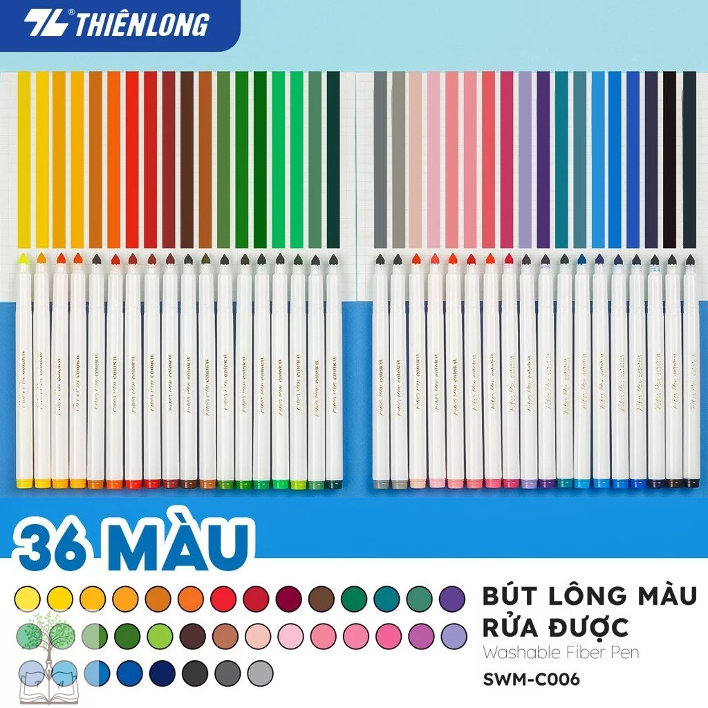 Bút Lông Fiber Pen Colokit 20/36 màu SWM-C006; SWM-C008; FPC03