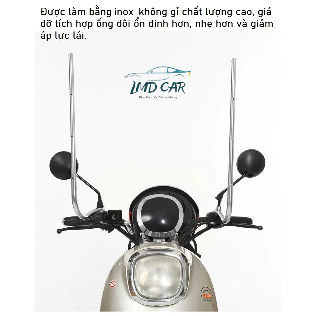 Ô dù che mưa loại to cho xe máy,  ô che nắng, ô cho xe máy, xe đạp điện và xe hai bánh LMD CAR