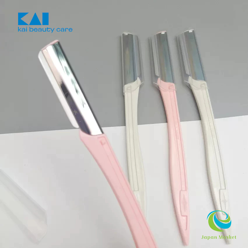 Hộp 4 Dao Cạo KAI BEAUTY BTL-4H Sắc Bén Cạo Êm Hàng Nhật Nội Địa