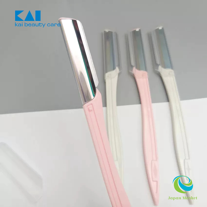 Hộp 4 Dao Cạo KAI BEAUTY BTL-4H Sắc Bén Cạo Êm Hàng Nhật Nội Địa
