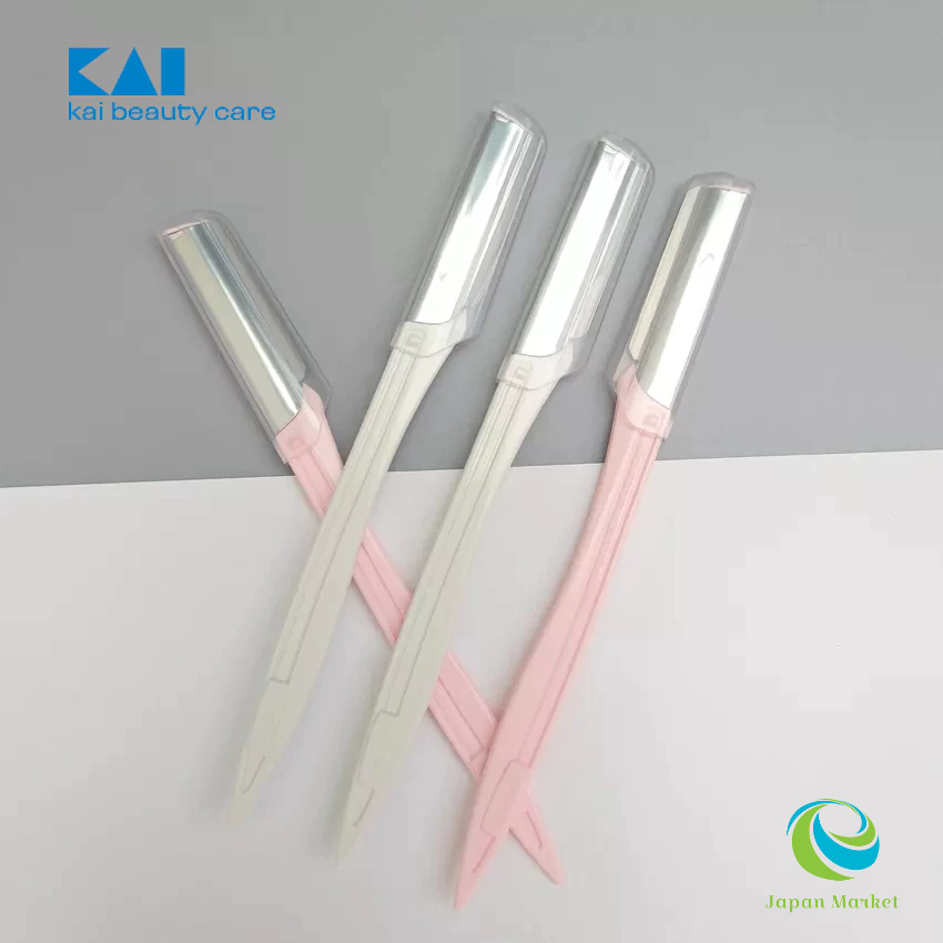 Hộp 4 Dao Cạo KAI BEAUTY BTL-4H Sắc Bén Cạo Êm Hàng Nhật Nội Địa