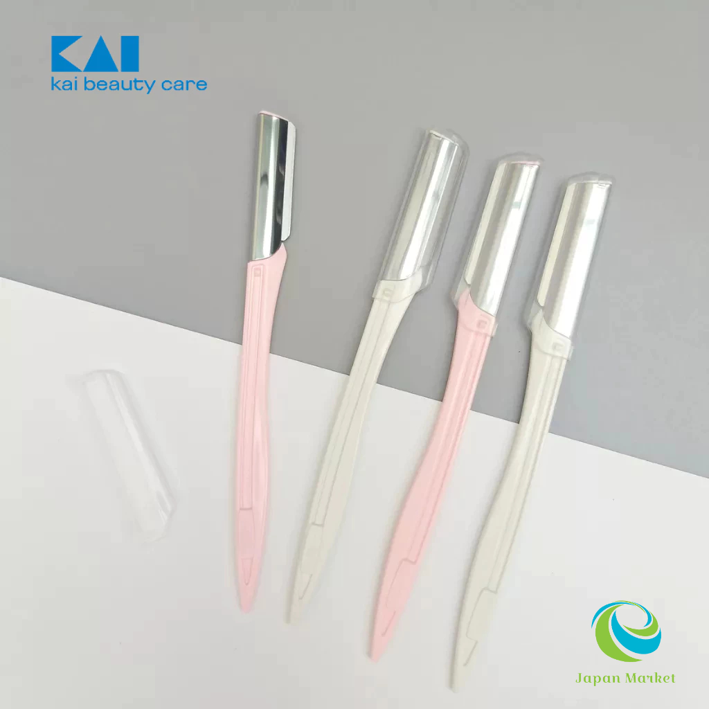 Hộp 4 Dao Cạo KAI BEAUTY BTL-4H Sắc Bén Cạo Êm Hàng Nhật Nội Địa
