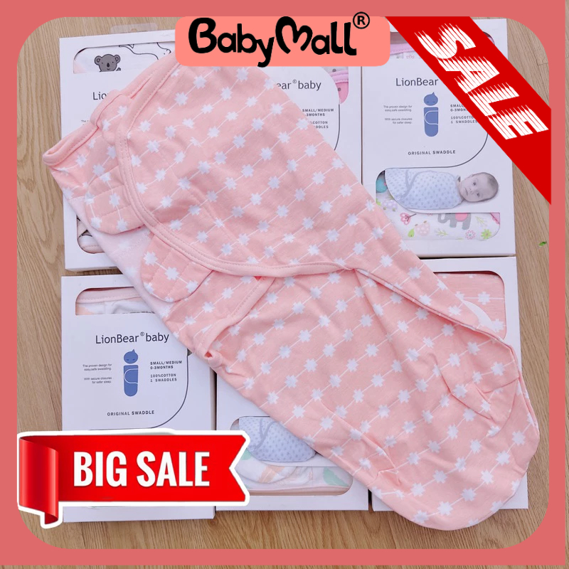 Ủ kén LionBear cho bé 0-3m luyện con phương pháp easy 1409