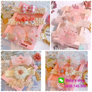 [TP.HCM] Set 03 băng đô xinh xắn cho bé gái.