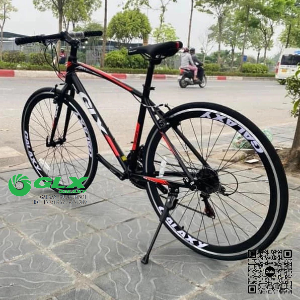 Xe Đạp Thể Thao Touring Galaxy LP300 Khung Nhôm Sơn Tĩnh Điện, Đề Shimano 21 Tốc Độ, Vành 2 Lớp Thể Thao 700C