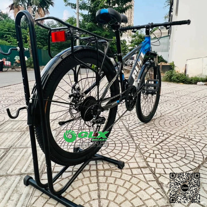 Xe Đạp Trẻ Em Địa Hình BULL BD1T Mẫu Mới 2023 Khung Thép Hợp Kim, Size 24, Dành Cho Học Sinh Lớp 5-9