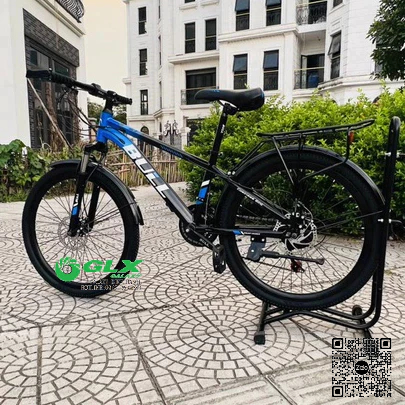 Xe Đạp Trẻ Em Địa Hình BULL BD1T Mẫu Mới 2023 Khung Thép Hợp Kim, Size 24, Dành Cho Học Sinh Lớp 5-9