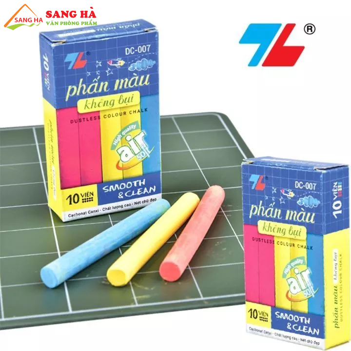 Phấn màu không bụi Thiên Long DC-007