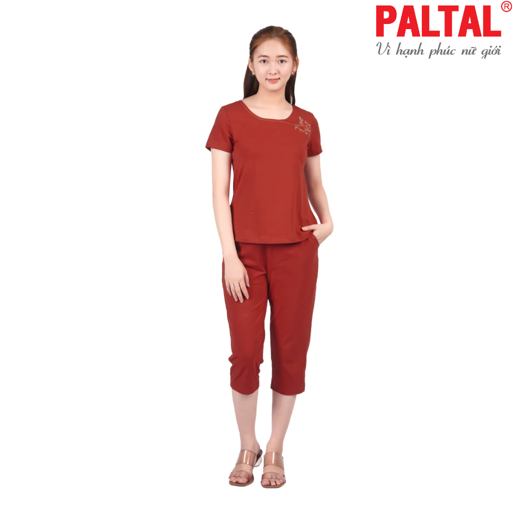 Bộ lửng nữ mặc nhà Paltal 194p 4248 chất liệu CVC