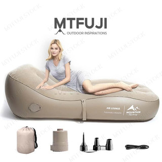 Mt.Fuji Sofa bơm hơi Cắm trại Nệm hơi Giường bơm hơi tự động Ghế tựa-185 76cm