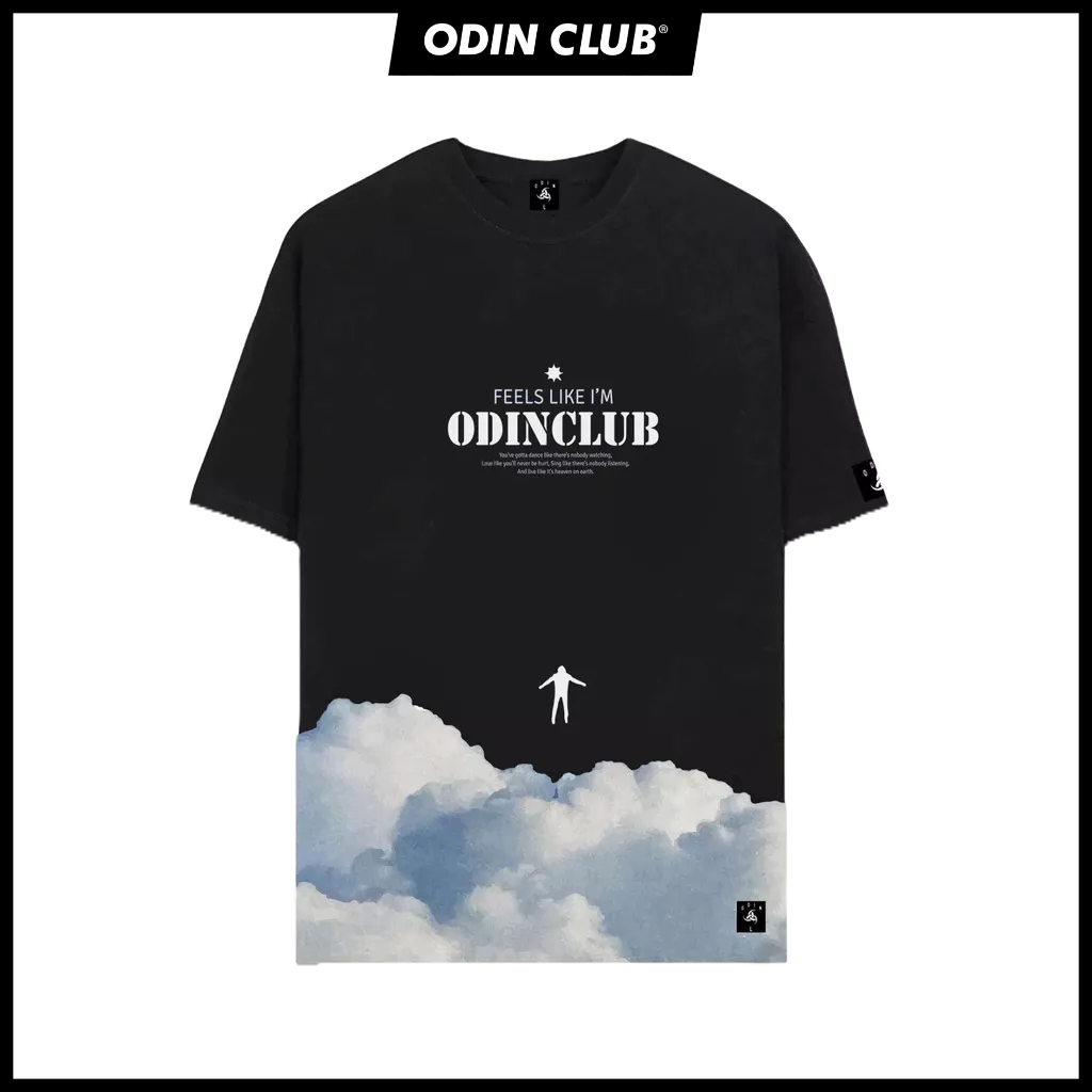 Áo Thun Odin Cloud Soul, Áo phông chất liệu 100% cotton co giãn 2 chiều, Local Brand ODIN CLUB