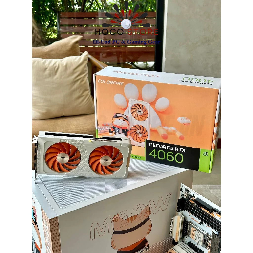 Bộ PC Gaming Mạnh Mẽ với i5 12400F, RTX 4060 MEOW-ORG | Hoco Store PC