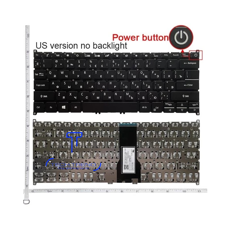 Bàn phím laptop Acer Swift SF114 SF114-31, SF114-32, SF314-41, SF314-54 CÓ NÚT NGUỒN