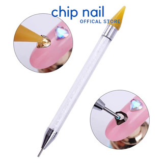 Bút chấm đá 2 đầu loại xịn , 1 đầu hít đá, 1 đầu cậy chỉnh đá