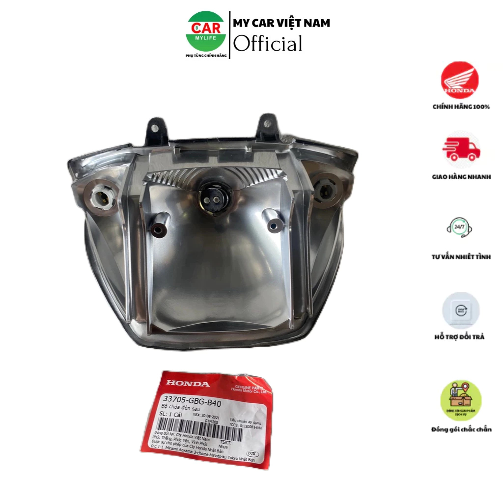 Bộ chóa đèn sau HONDA DREAM. 33705GBGB40