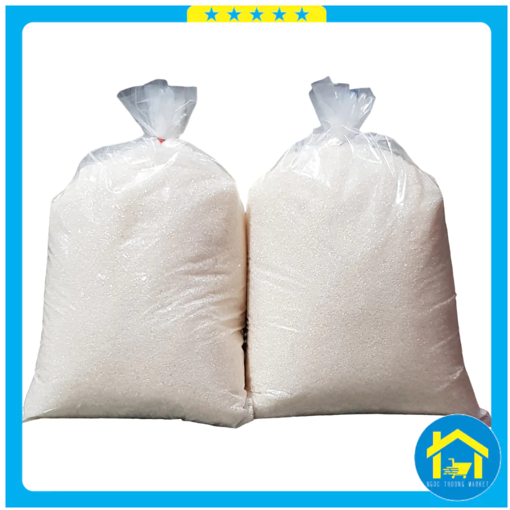 [2kg] Đường cát trắng hạt trung (1kg x 2)