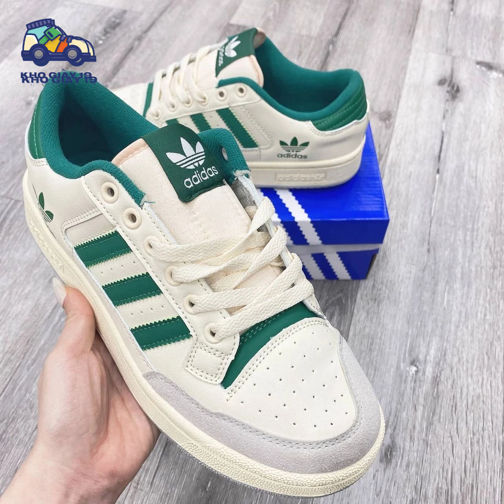 Giày Adidas Forum 84, Sneaker Das mới forum xanh đen trắng siêu hot 2023 Full Box