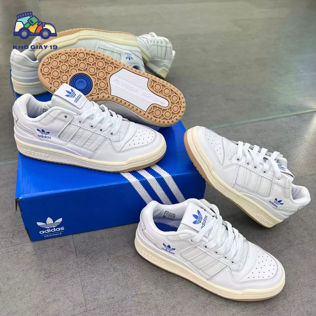 Giày thể thao Adidas Forum 84 low white blue bird siêu hot trend bản đẹp 2023