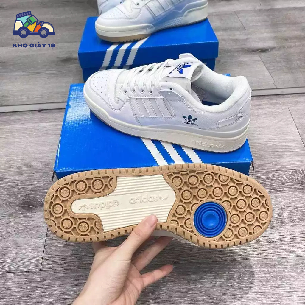 Giày thể thao Adidas Forum 84 low white blue bird siêu hot trend bản đẹp 2023