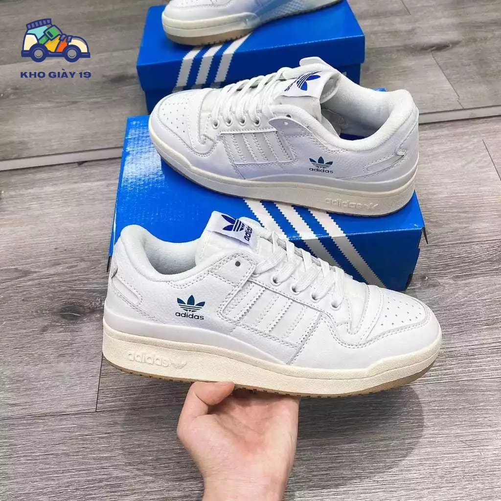 Giày thể thao Adidas Forum 84 low white blue bird siêu hot trend bản đẹp 2023
