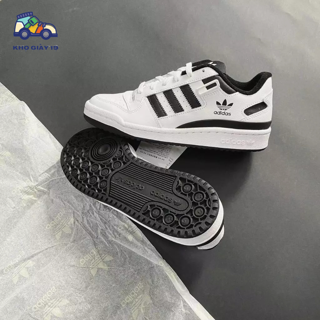 Giày thể thao Adidas Forum 84 low black white_Giày Das 84 đen trắng cổ thấp 2023