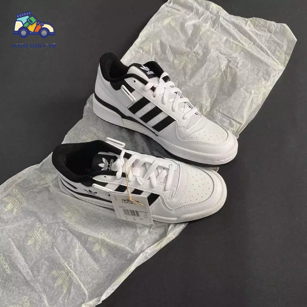 Giày thể thao Adidas Forum 84 low black white_Giày Das 84 đen trắng cổ thấp 2023