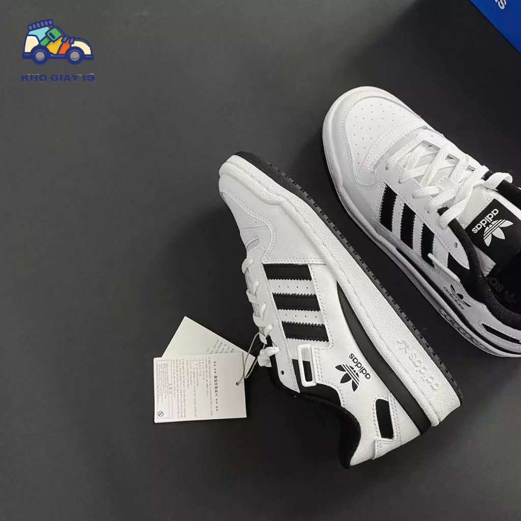 Giày thể thao Adidas Forum 84 low black white_Giày Das 84 đen trắng cổ thấp 2023