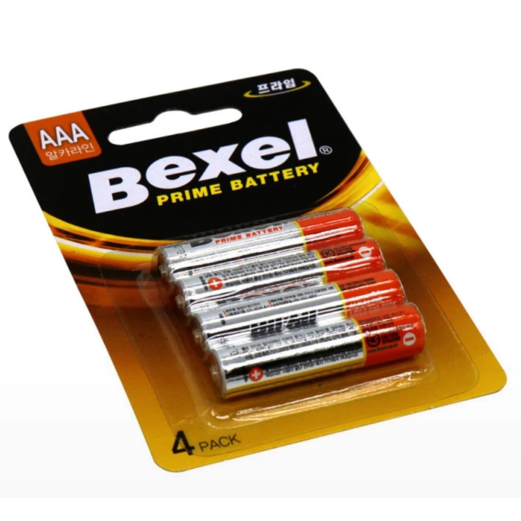 Pin AAA Bexel1.5v Hàn Quốc chính hãng. - LR3 1 vỉ 2 viên