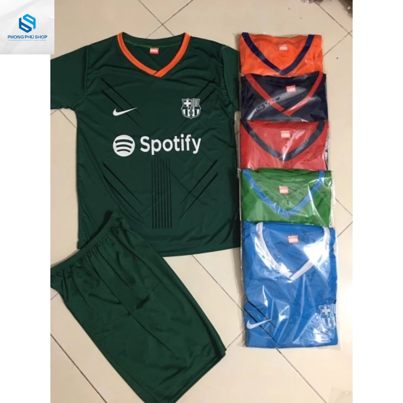 Combo 3 bộ đồ thể thao bé, bộ bóng đá
