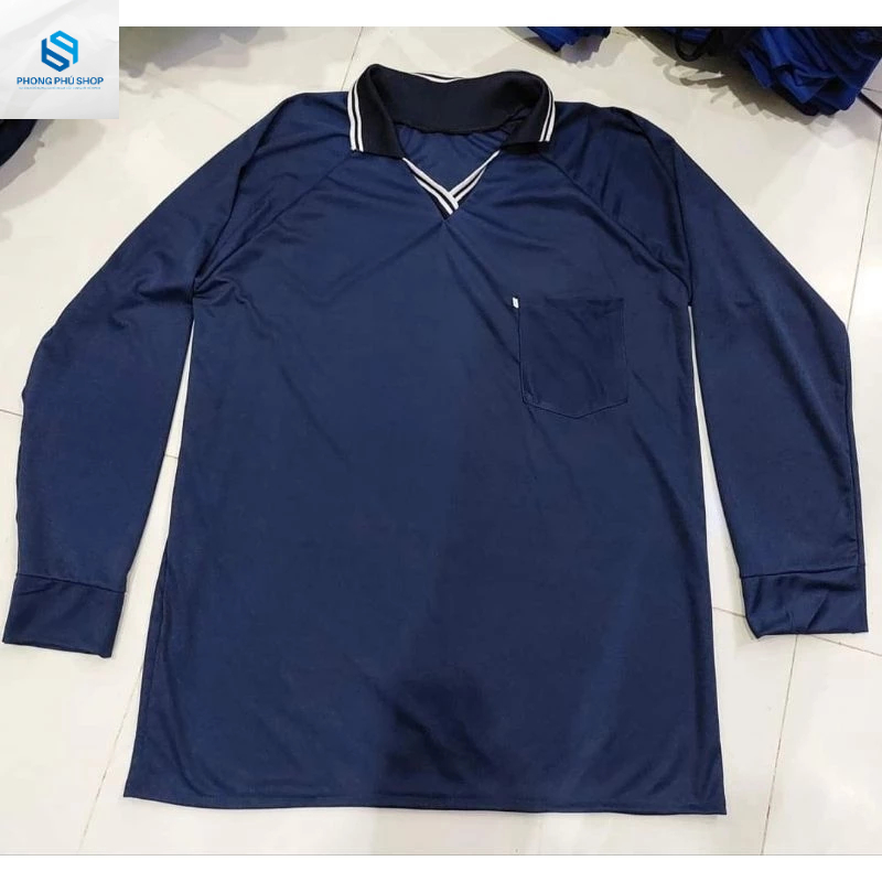Áo thun nam dài tay có túi áo  , áo thun lao động dài tay , áo tay dài đi làm vải mặc nhẹ,mõng vừa.