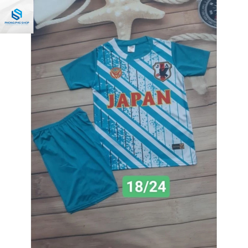 Combo 3 bộ thể thao bé, bộ bóng đá size 18-24