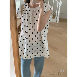 Áo babydoll form rộng giấu quần xẻ vạt, Freesize dưới 80kg - 55KG.LINH