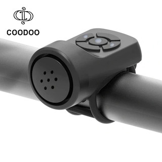   coodoo  Còi Điện 140Db 4 Chế Độ Có Chế Độ Chống Trộm Kèm Sạc USB Chất Lượng Cao Cho Xe Đạp Chính Hãng machfally Giá Tốt 