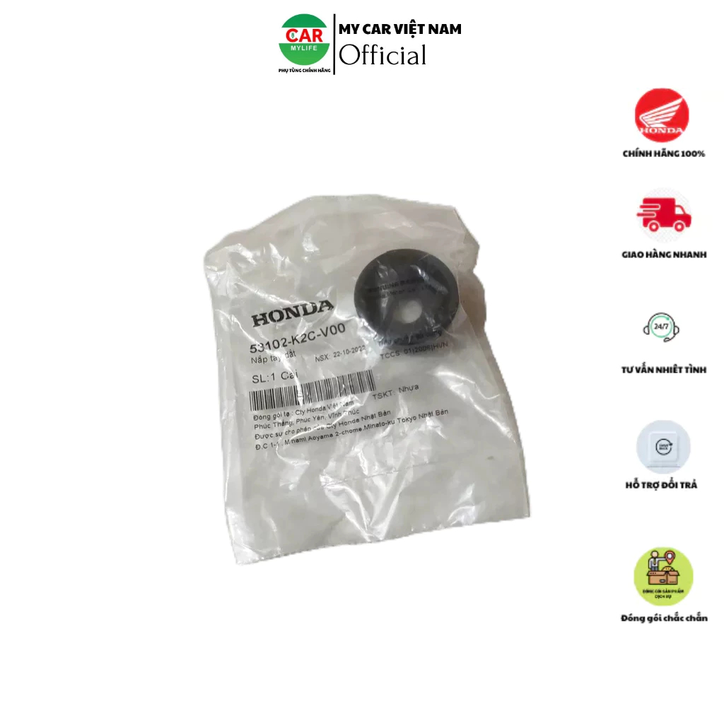 Nắp tay dắt HONDA VISION năm 2021.