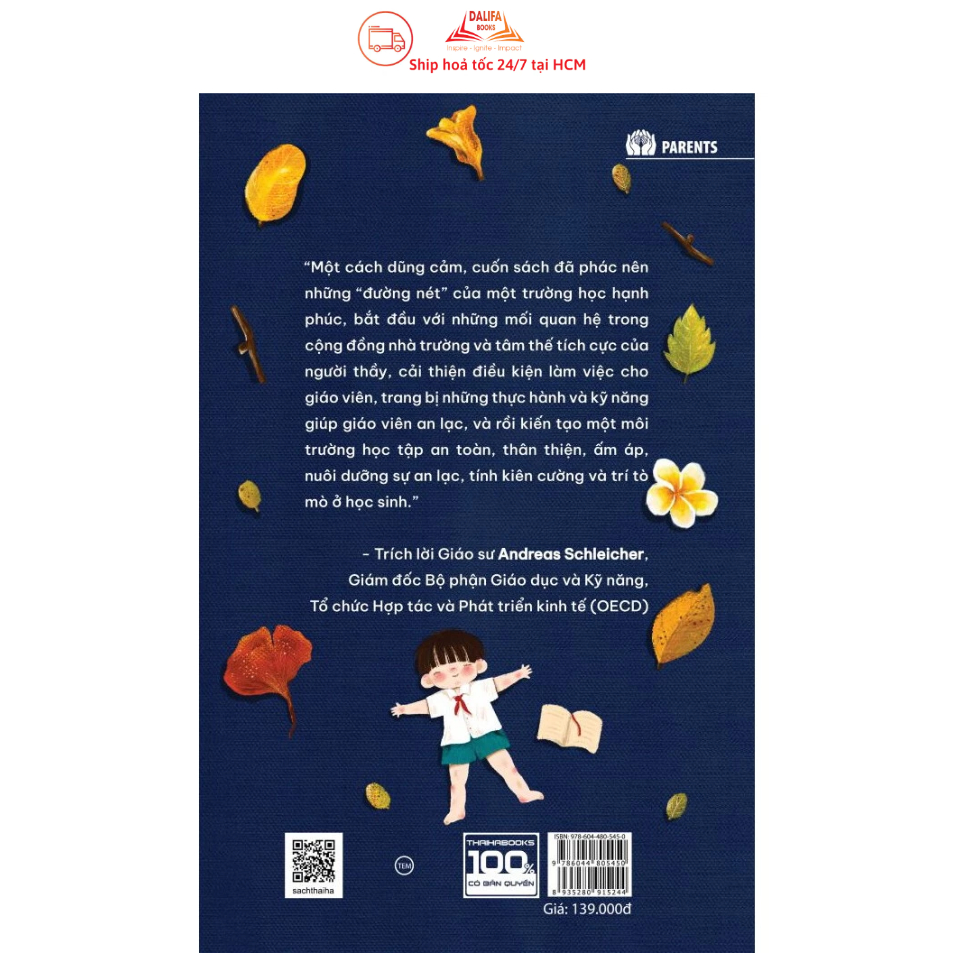 Sách - Happy school - Mỗi ngày đến trường là một ngày vui - Thái Hà