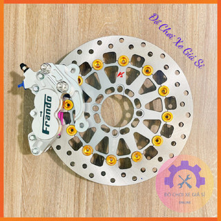 Heo 4pis frando + pát cnc + đĩa kingdrag v2 267mm >>> lắp chuẩn, đẹp