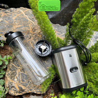 Máy xay sinh tố wmf mix&go nhập đức 300w inox 18/10 máy xay cầm tay máy xay mini du lịch bình nước cầm tay màu đen