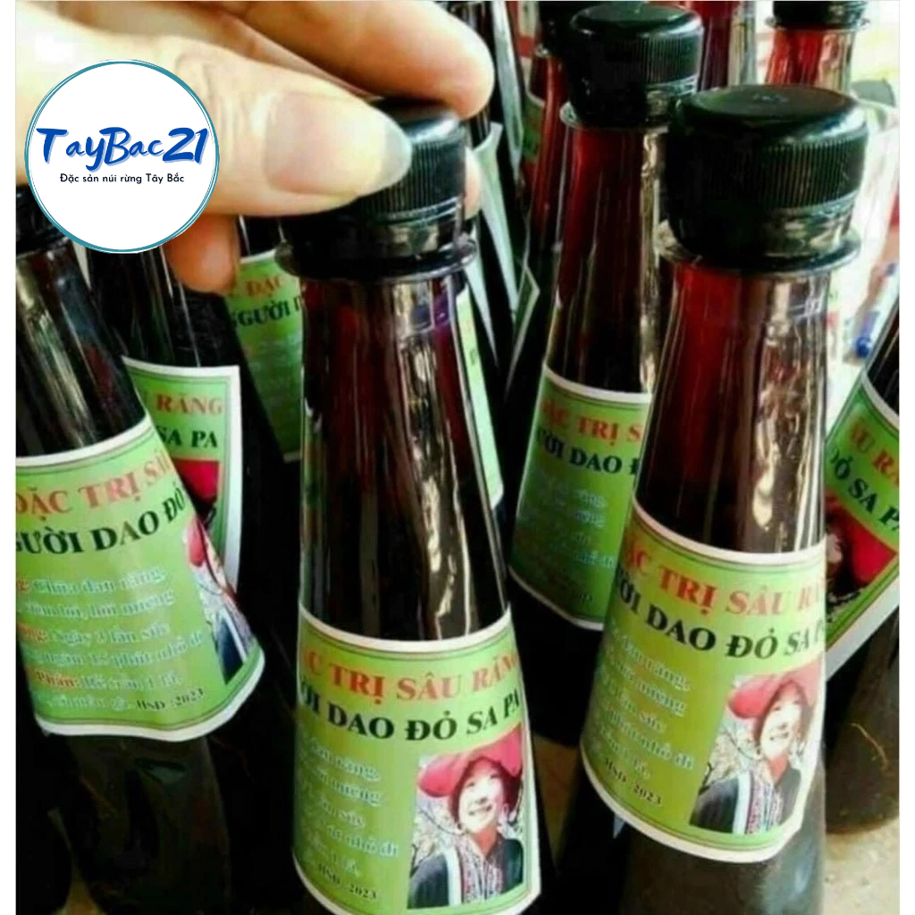 350ml Chai sâu răng chuẩn người Dao đỏ Sapa