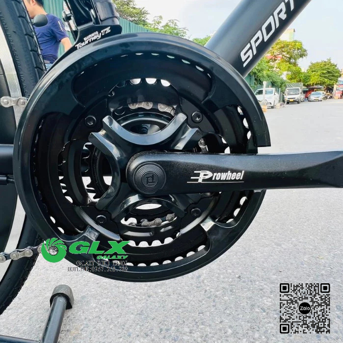 Xe Đạp Tay Cong BULL C400 Mẫu Mới 2023 Khung Nhôm, Bộ Đề Shimano Chính Hãng, Vành 700C Thể Thao, Đùi Đĩa PROWHEEL