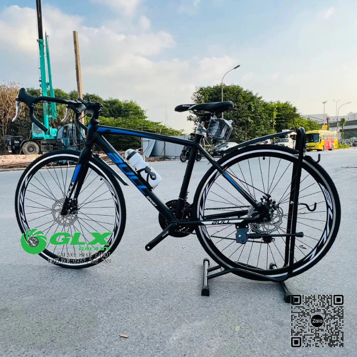 Xe Đạp Tay Cong BULL C400 Mẫu Mới 2023 Khung Nhôm, Bộ Đề Shimano Chính Hãng, Vành 700C Thể Thao, Đùi Đĩa PROWHEEL