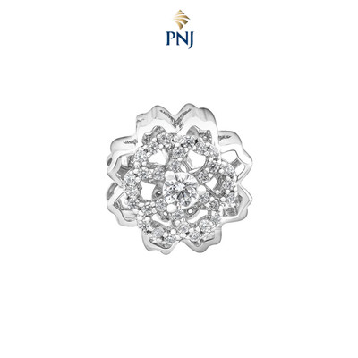 Charm Bạc đính đá ECZ PNJSilver XMXMW000007