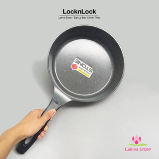 Chảo Vân Đá Chống Dính Đáy Từ Lock&Lock Stone 24cm LCA6243D - Larva Store